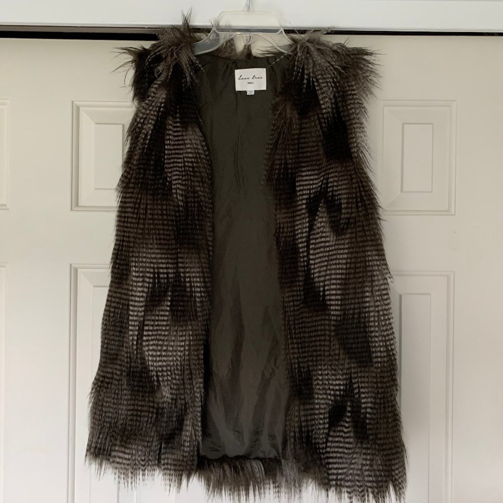 Faux Fur Vest